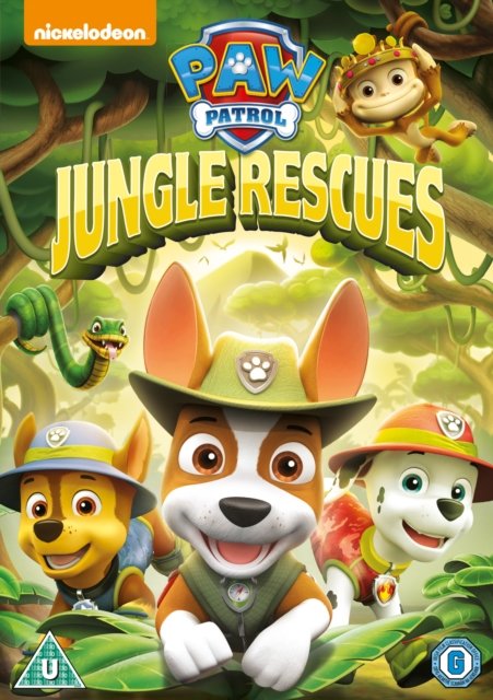 Cover for Paw Patrol: Jungle Rescues [ed · Paw Patrol - Jungle Rescues (DVD) (2018)