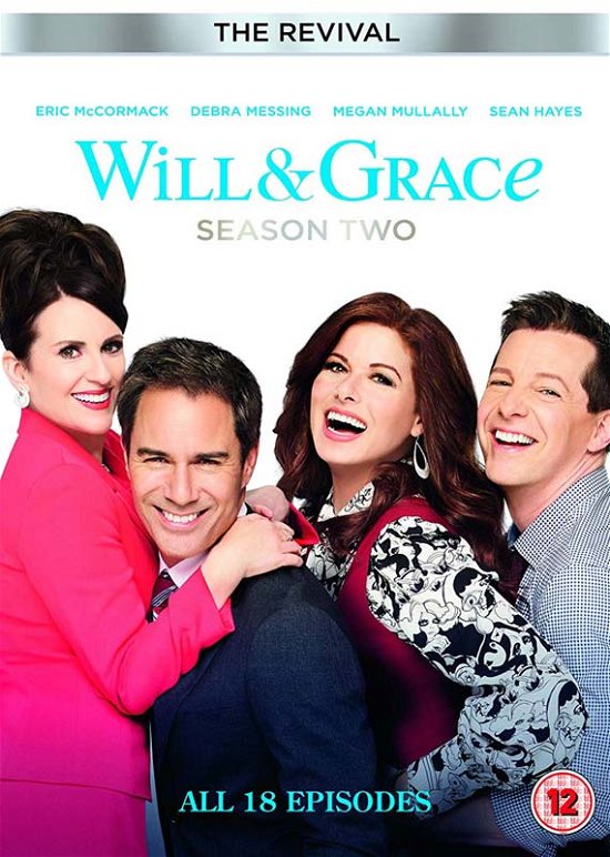 Will and Grace The Revival Season 2 - Will  Grace S2 DVD - Film - Universal Pictures - 5053083186876 - 5. august 2019