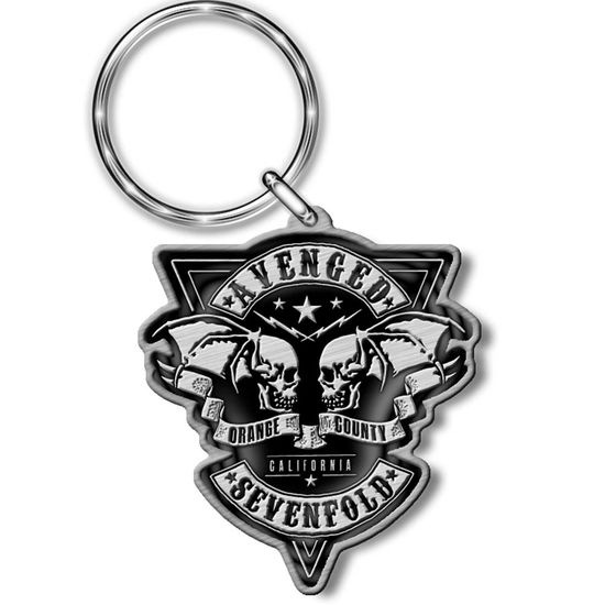 Cover for Avenged Sevenfold · Avenged Sevenfold Keychain: Orange County (Die-cast Relief) (MERCH) [Metallic edition] (2019)