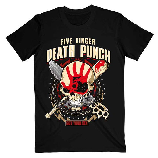 Five Finger Death Punch Unisex T-Shirt: Zombie Kill - Five Finger Death Punch - Gadżety - Global - Apparel - 5055979911876 - 26 listopada 2018