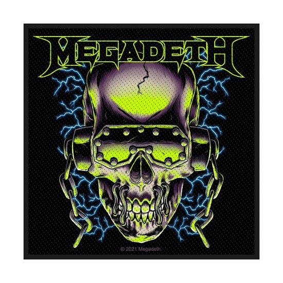 Megadeth Standard Woven Patch: Vic Rattlehead - Megadeth - Produtos - PHD - 5056365713876 - 14 de outubro de 2021