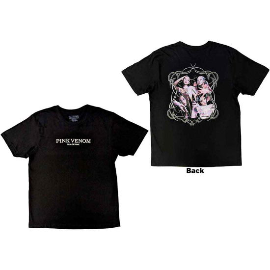 BlackPink Unisex T-Shirt: Pink Venom (Back Print) - BlackPink - Koopwaar -  - 5056561056876 - 