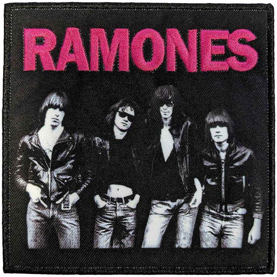 Ramones Printed Patch: Band Photo (Standard) - Ramones - Merchandise -  - 5056561098876 - 