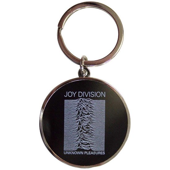 Joy Division  Keychain: Unknown Pleasures (Photo-print) - Joy Division - Koopwaar -  - 5056737251876 - 