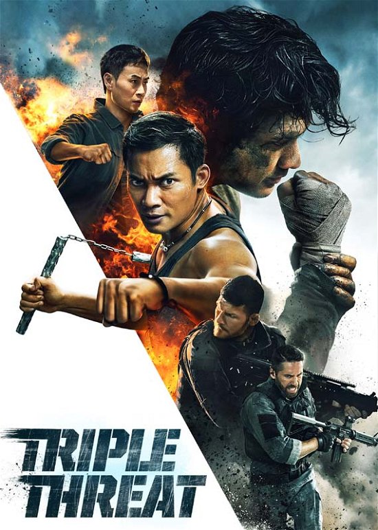 Cover for Tony Jaa · Triple Threat (DVD) (2019)