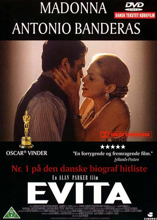 Cover for Evita (DVD) (1998)