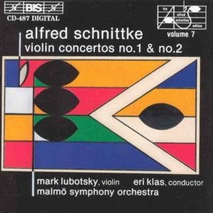 Concertos 1 & 2 for Violin & Orchestra - Schnittke / Lubotsky / Klas / Malmo So - Muziek - BIS - 7318590004876 - 25 maart 1994