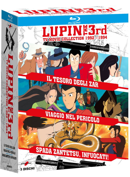 Cover for Cast · Lupin Iii - Tv Movie Collection ''1992 - 1994'' (box 3 Br) (Blu-ray)