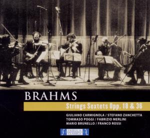 Cover for Strings Sextets Opp 18 36 · Brahms (CD) (2009)