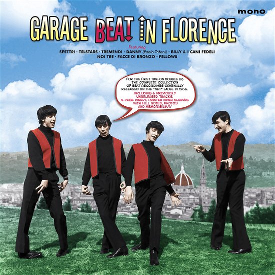 Cover for Garage Beat In Florence (LP) (2024)