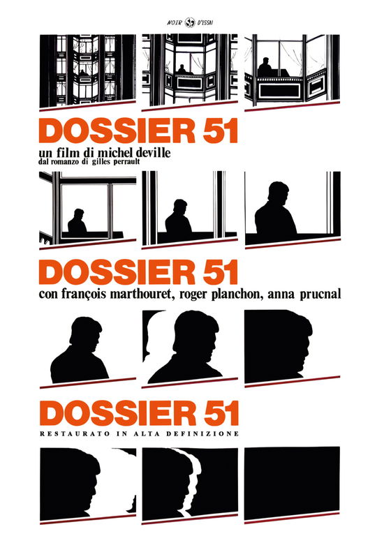 Cover for Dossier 51 (Restaurato in Hd) (DVD) (2023)