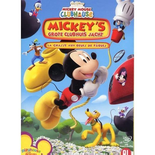 Cover for Mickey Mouse Clubhouse · Mickey's Grote Clubhuis Jacht (DVD)