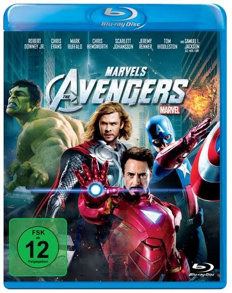 Cover for Marvels the Avengers BD (Blu-ray) (2012)
