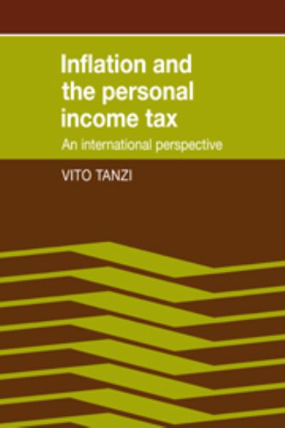 Cover for Vito Tanzi · Inflation and the Personal Income Tax: An International Perspective (Hardcover Book) (1980)