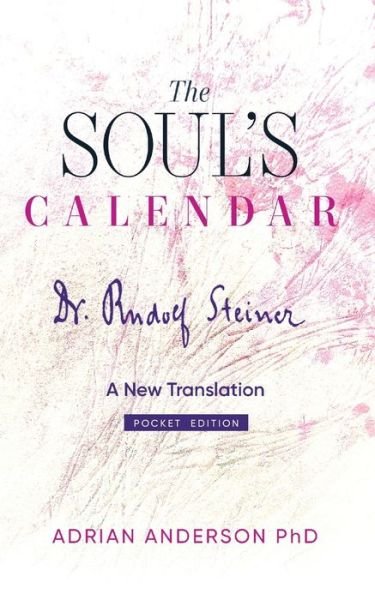 Cover for Rudolf Steiner · The Soul's Calendar (Taschenbuch) (2020)