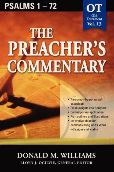 Cover for Don Williams · The Preacher's Commentary - Vol. 13: Psalms 1-72 - The Preacher's Commentary (Taschenbuch) (2004)