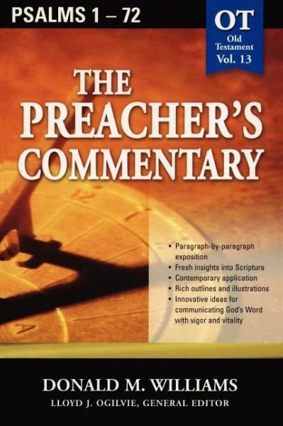 Cover for Don Williams · The Preacher's Commentary - Vol. 13: Psalms 1-72 - The Preacher's Commentary (Paperback Book) (2004)