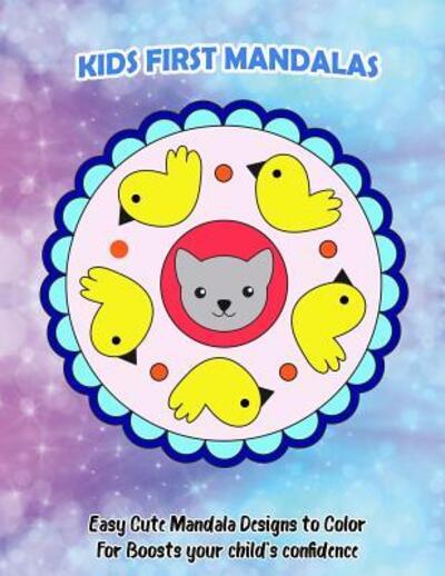 Cover for Lisa Wright · Kids First Mandalas (Paperback Book) (2019)