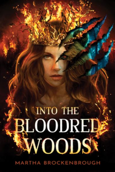 Cover for Martha Brockenbrough · Into the Bloodred Woods (Hardcover Book) (2021)