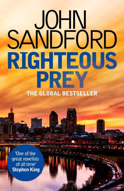 Cover for John Sandford · Righteous Prey: A Lucas Davenport &amp; Virgil Flowers thriller (Pocketbok) (2023)