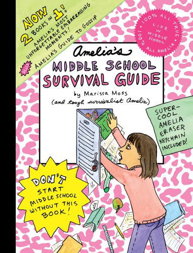 Cover for Marissa Moss · Amelia's Middle School Survival Guide: Amelia's Most Unforgettable Embarrassing Moments, Amelia's Guide to Gossip (Hardcover Book) [Bind-up edition] (2009)