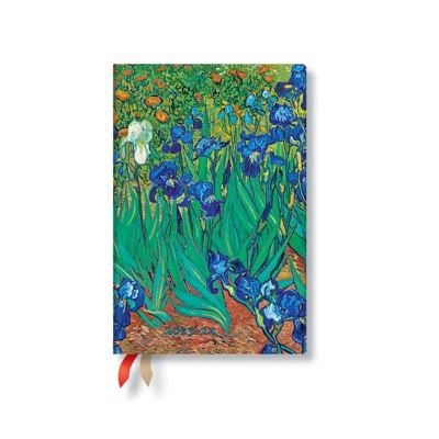 Cover for Paperblanks · Van Gogh's Irises (Van Gogh's Irises) Mini 18-month Dayplanner 2024 (Hardcover Book) (2023)