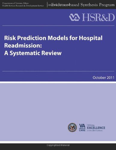 Cover for Health Services Research &amp; Development Service · Risk Prediction Models for Hospital Readmission:  a Systematic Review (Paperback Book) (2013)