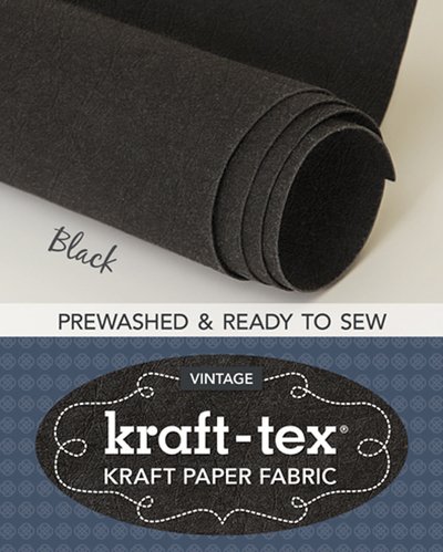 Cover for Publishing, C&amp;T · Kraft-tex® Vintage Roll, Black Prewashed: Kraft Paper Fabric (MERCH) (2018)
