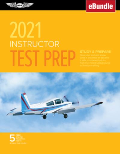 Cover for Asa Test Prep Board · Instructor Test Prep 2021 (Paperback Book) (2020)