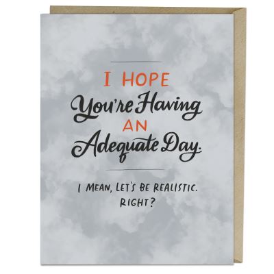 Cover for Em &amp; Friends · 6-Pack Em &amp; Friends Adequate Day Greeting Cards (MISC) (2021)