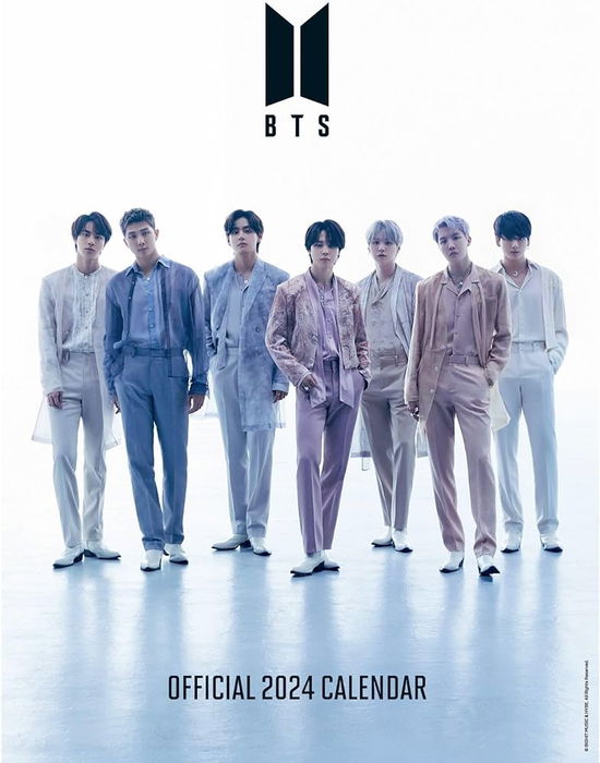 BTS Bangtan Boys 2024 A3 Wall Calendar (Calendar) (2023)