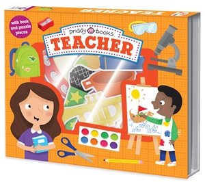 Cover for Priddy Books · Let's Pretend Teacher - Let's Pretend Sets (Board book) (2022)
