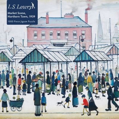 Adult Jigsaw Puzzle L.S. Lowry: Market Scene, Northern Town, 1939: 1000-piece Jigsaw Puzzles - 1000-piece Jigsaw Puzzles (SPIL) [New edition] (2021)