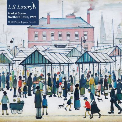 Adult Jigsaw Puzzle L.S. Lowry: Market Scene, Northern Town, 1939: 1000-piece Jigsaw Puzzles - 1000-piece Jigsaw Puzzles -  - Board game - Flame Tree Publishing - 9781839642876 - January 19, 2021