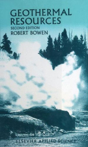 Cover for Robert Bowen · Geothermal Resources (Hardcover Book) [2 Revised edition] (1989)