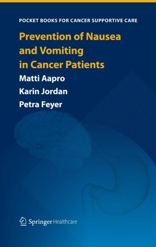 Cover for Matti Aapro · Prevention of Nausea and Vomiting in Cancer Patients (Taschenbuch) [2013 edition] (2013)