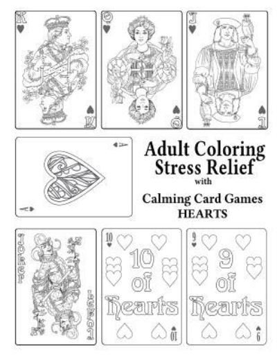 Cover for Leaves of Gold Press · Adult Coloring Stress Relief With Calming Card Games (Paperback Book) (2015)