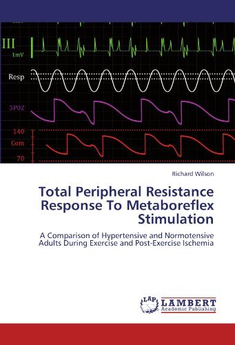 Cover for Richard Wilson · Total Peripheral Resistance Response to Metaboreflex Stimulation: a Comparison of Hypertensive and Normotensive Adults During Exercise and Post-exercise Ischemia (Paperback Book) (2011)