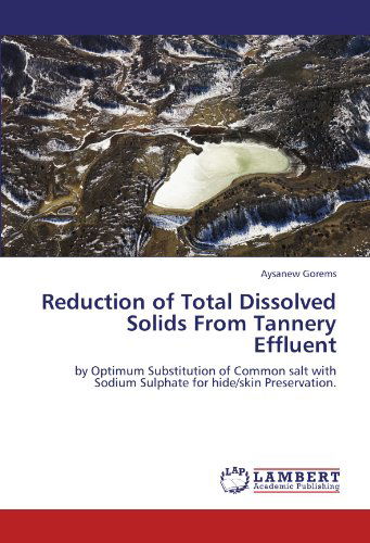 Cover for Aysanew Gorems · Reduction of Total Dissolved Solids from Tannery Effluent: by Optimum Substitution of Common Salt with Sodium Sulphate for Hide / Skin Preservation. (Pocketbok) (2012)