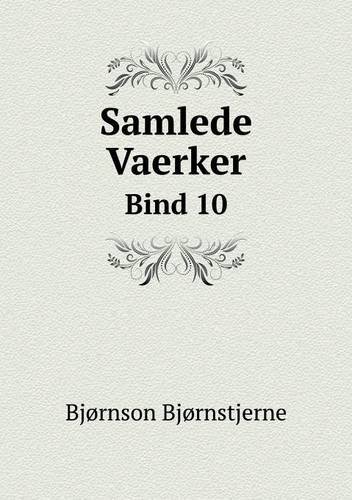 Cover for Bjornstjerne Bjornson · Samlede Vaerker Bind 10 (Paperback Book) [Danish edition] (2014)