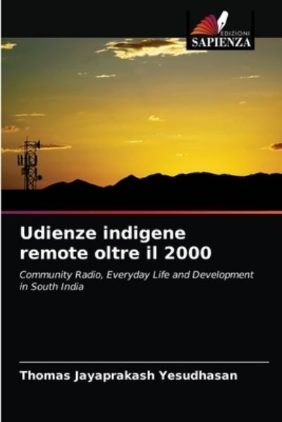 Cover for Thomas Jayaprakash Yesudhasan · Udienze indigene remote oltre il 2000 (Paperback Book) (2021)