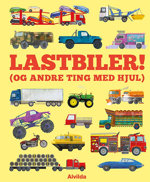 Cover for Lastbiler (og andre ting med hjul) (Indbundet Bog) [1. udgave] (2022)