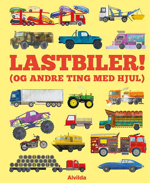 Cover for Lastbiler (og andre ting med hjul) (Innbunden bok) [1. utgave] (2022)