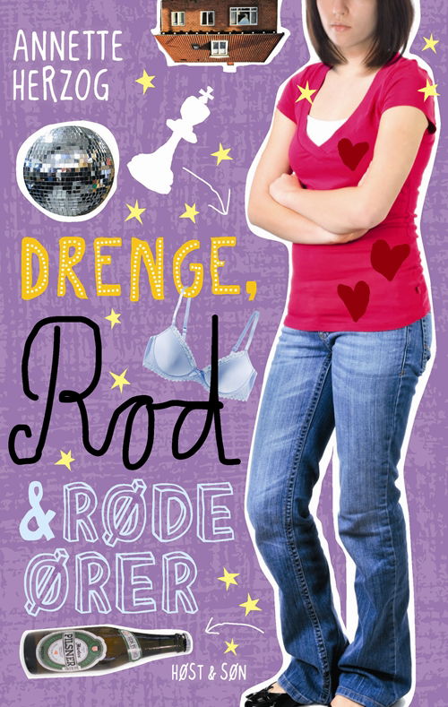 Drenge & ...: Drenge, rod og røde ører. Drenge & ... 2 - Annette Herzog - Books - Høst og Søn - 9788763823876 - May 15, 2012