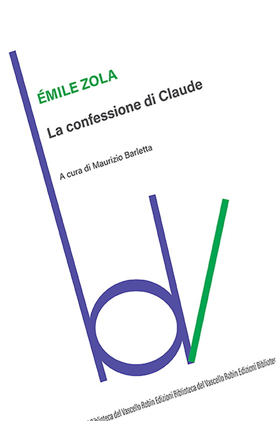 Cover for Émile Zola · La Confessione Di Claude (Book)