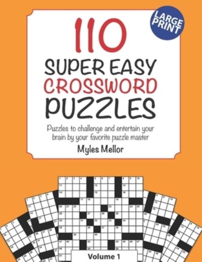 Cover for Myles Mellor · Super Easy Crossword Puzzles (Paperback Book) (2020)