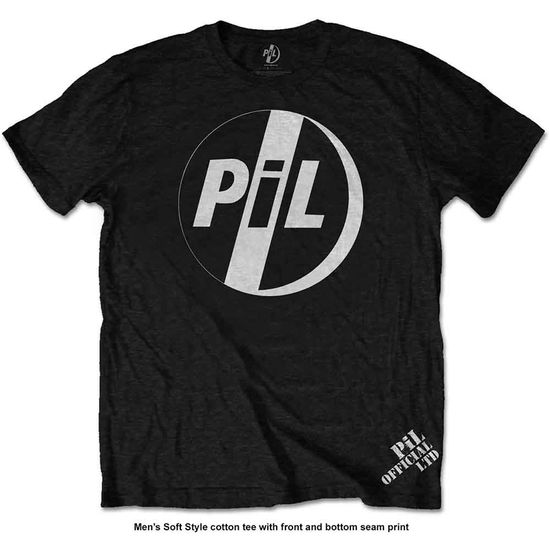 Cover for PIL (Public Image Ltd) · PIL (Public Image Ltd) Unisex T-Shirt: White Logo (T-shirt)