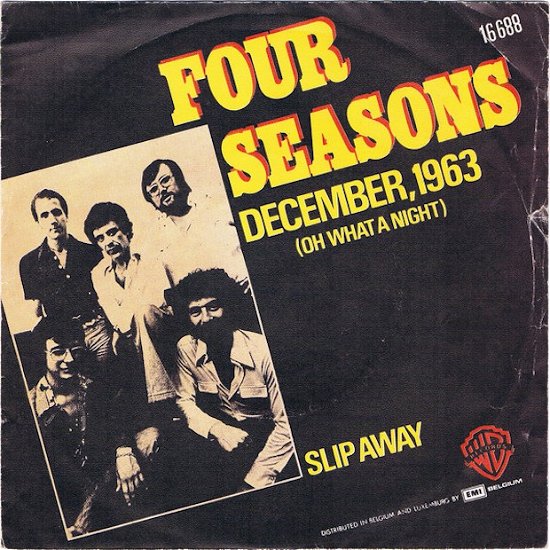 Cover for Four Seasons · December 1963 (7&quot;) (1990)