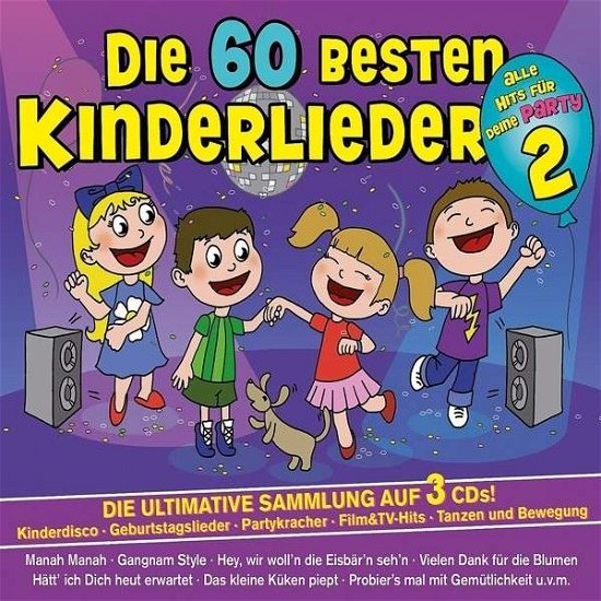 Cover for Familie Sonntag · Die 60 Besten Kinderlieder Vol.2-partylieder (CD) (2014)