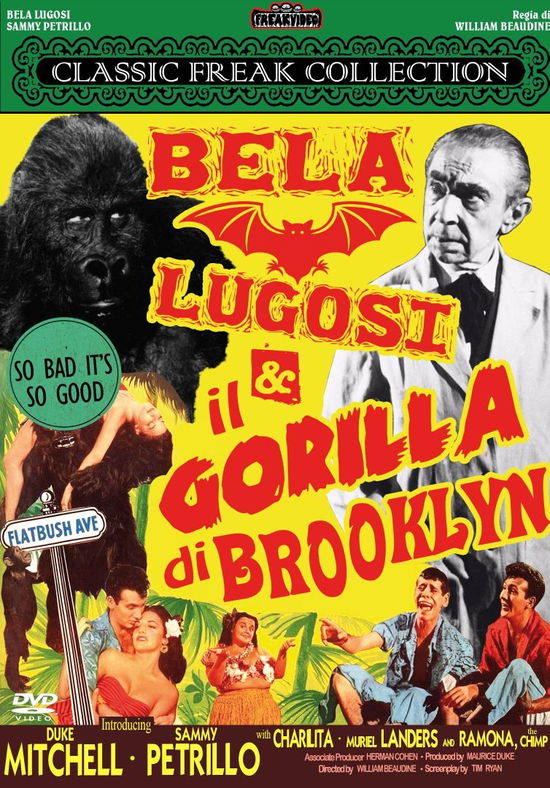 Cover for Bela Lugosi E Il Gorilla Di Br (DVD) (2018)